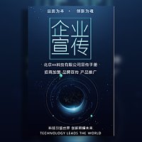 蓝色星空科技企业宣传公司介绍招商加盟品牌合作